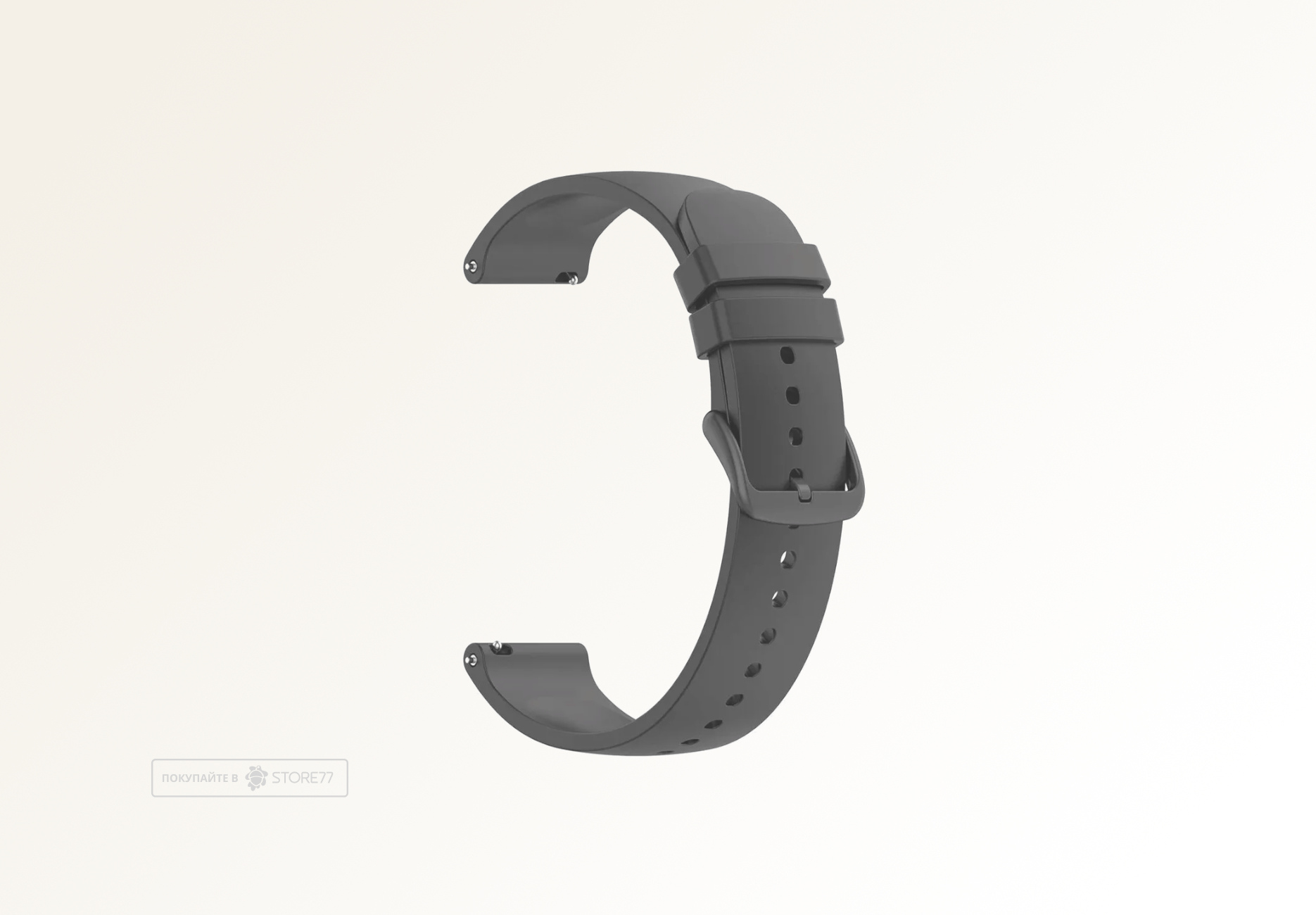 Ремешок Protect SportBand для Samsung Galaxy Watch 20mm силиконовый (Серый) Ремешок Protect SportBand для Samsung Galaxy Watch 20mm силиконовый (Серый)