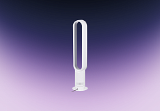 Напольный вентилятор Dyson AM07 (Белый/Серебристый) вилка EU