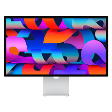 Монитор Apple Studio Display 27" 5K (2026), с нанотекстурой (nano glass), подставка с регулируемым наклоном и высотой, цвет: серебристый (Silver) MFF0