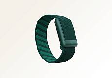 Ремешок плетеный для браслета Whoop 5.0 (ONE, PEAK) SuperKnit, цвет: изумрудный (Emerald)