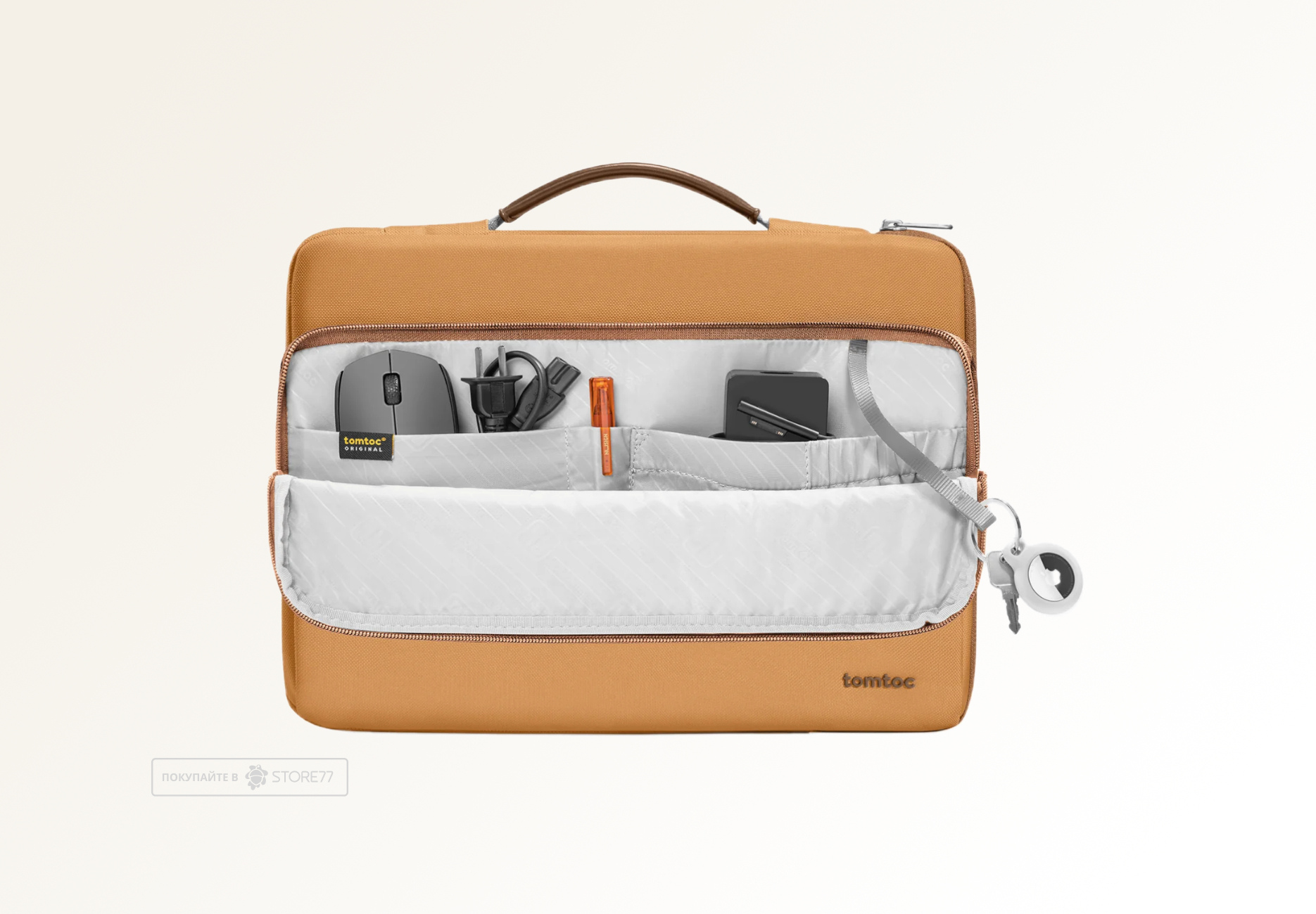 Сумка Tomtoc для ноутбуков 15"-16" Defender A14 Laptop Briefcase (Бронзовая)