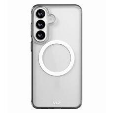 Чехол VLP Crystal Case с поддержкой MagSafe для Samsung Galaxy S26 FE (Прозрачный)