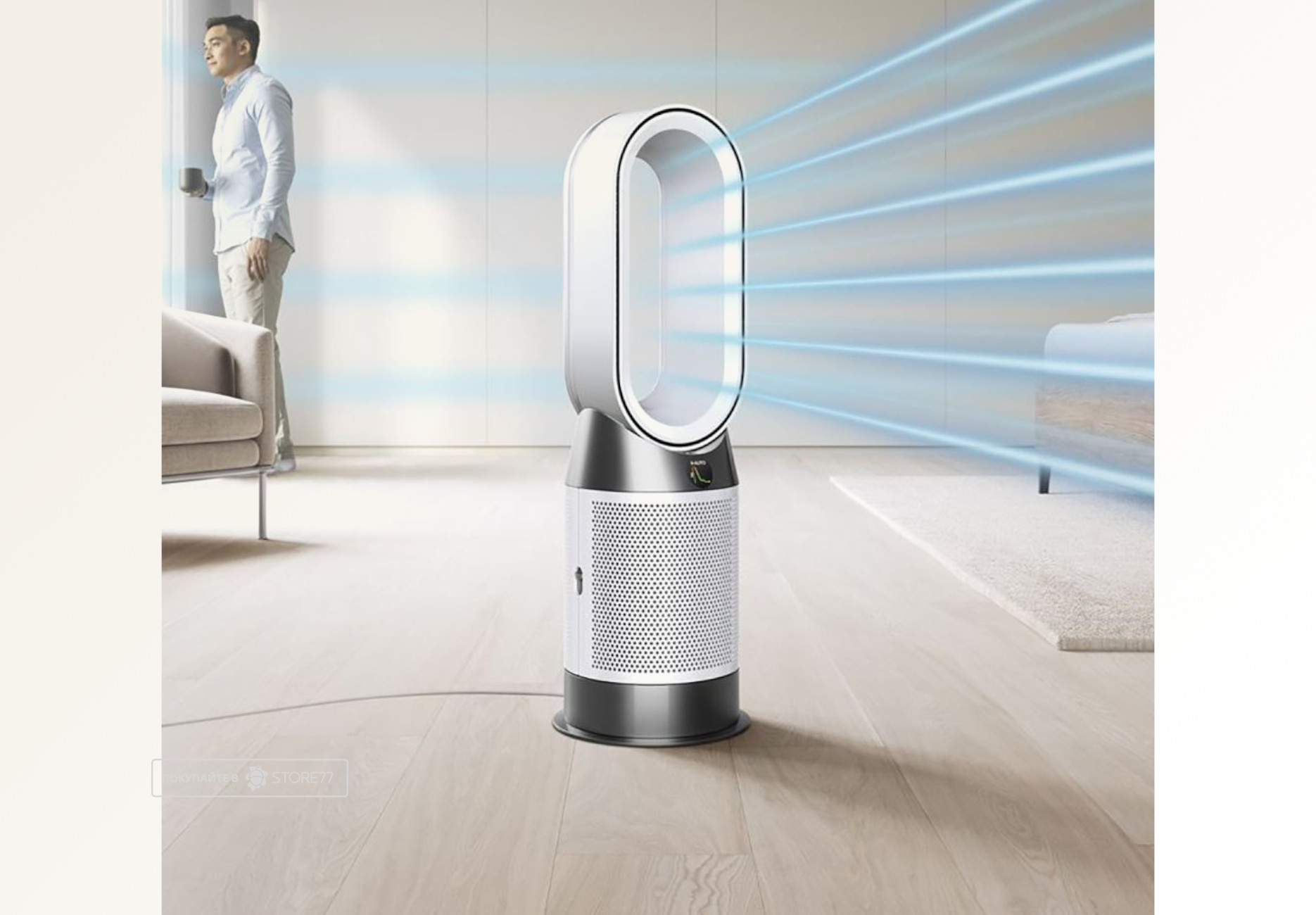 Очиститель воздуха Dyson Purifier Hot+Cool HP11 (Серебристый/Белый)