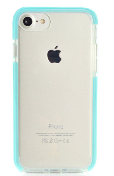 Чехол Gurdini iPhone SE(2020)/8/7/6 4.7" Crystal Ice силикон противоударный (Мятный)