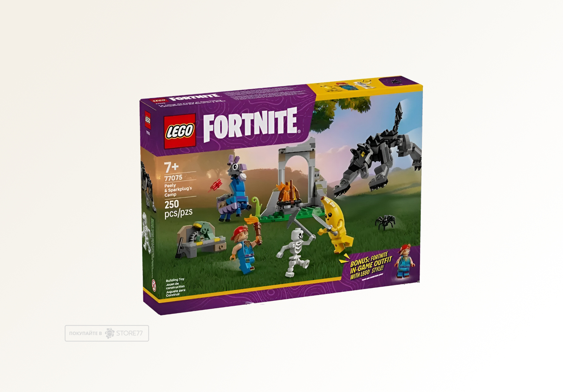 Конструктор LEGO Fortnite 77075 Лагерь Пили и Спаркплаг Конструктор LEGO Fortnite 77075 Лагерь Пили и Спаркплаг