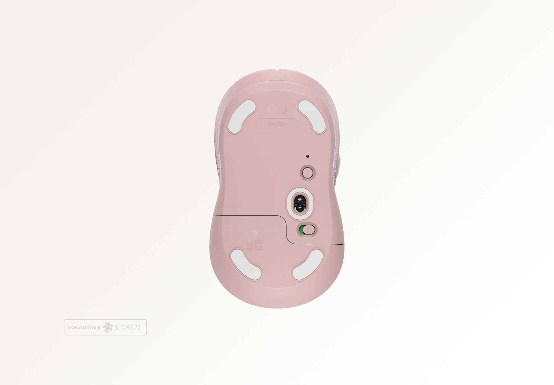Беспроводная мышь Logitech M650 (Розовая)