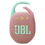 Портативная акустика JBL Clip 5 (Розовая)