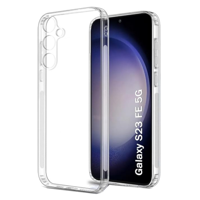Чехол силиконовый для Samsung Galaxy S23 FE (Прозрачный)