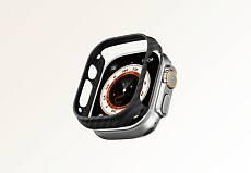 Чехол Pitaka Air Case для Apple Watch Ultra 49mm (Чёрно-серый)