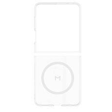 Чехол Magssory с поддержкой MagSafe для Samsung Galaxy Z Flip8 (Прозрачный)