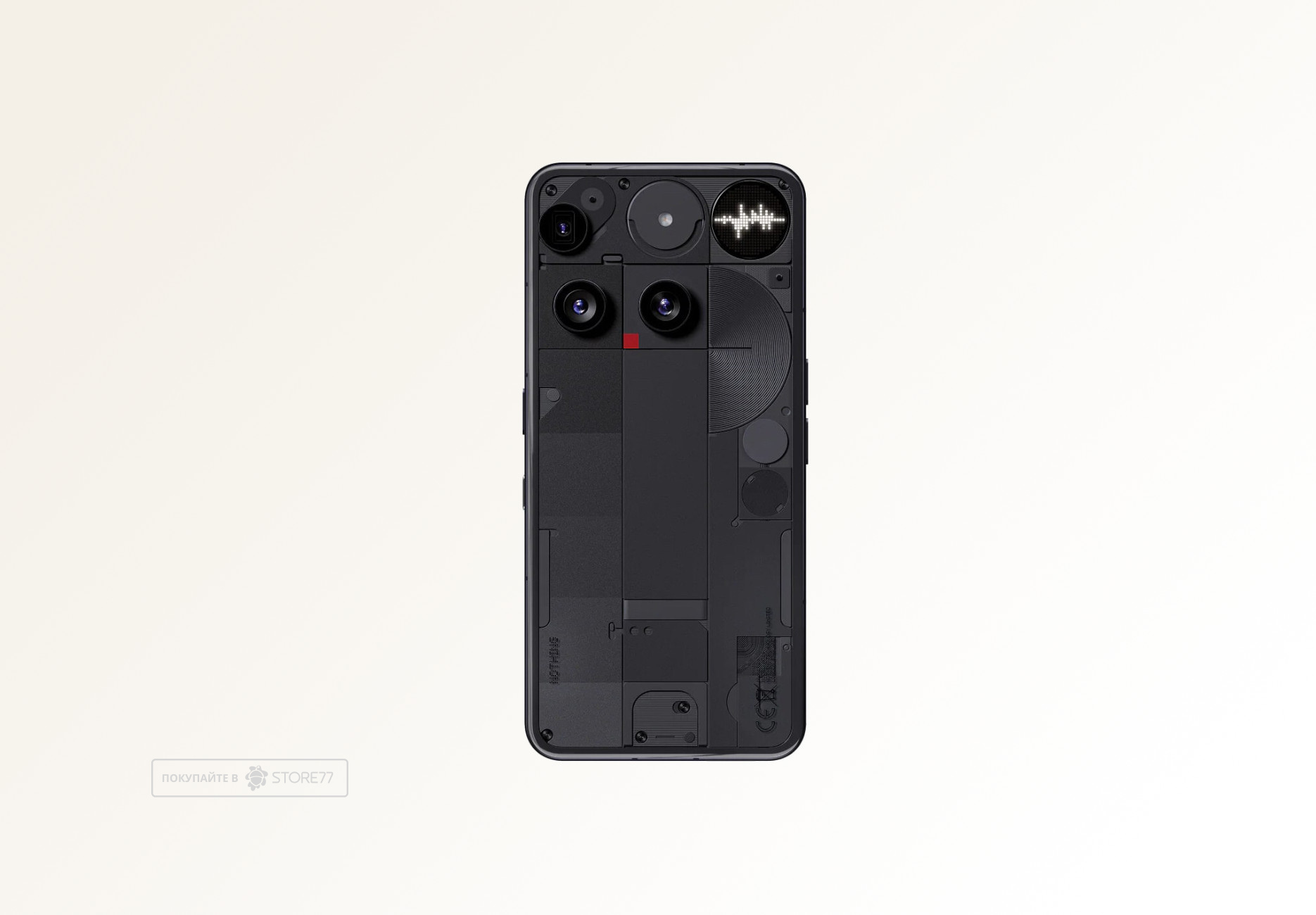 Телефон Nothing Phone (3) 12/256 ГБ (Черный)