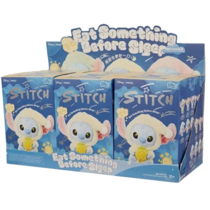 Pop Mart Stitch Eat Something Before Sleep (6 шт.)