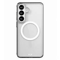 Чехол VLP Crystal Case с поддержкой MagSafe для Samsung Galaxy S26 FE (Прозрачный)