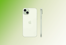 Телефон Apple iPhone 15 Plus 128 ГБ, eSim (электронная SIM-карта), цвет: зеленый (Green)