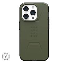 Чехол Uag Civilian с поддержкой Mаgsafe для iPhone 15 Pro Max (Оливковый)