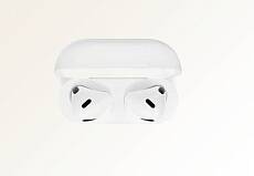 Наушники беспроводные Uzay TWS-3-01, с зарядным кейсом (Белые)