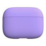 Чехол силиконовый для наушников Apple AirPods Pro 2 (Сиреневый)