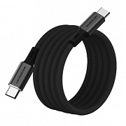 Кабель магнитный Magssory USB-C - USB-C, 60 Вт, 1.2 м (Черный)
