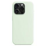 Чехол Protect для iPhone 15 Pro Silicon Case (Soft Mint)