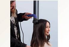 Фен Dyson Supersonic R Professional HD18 (Синий/Оранжевый)