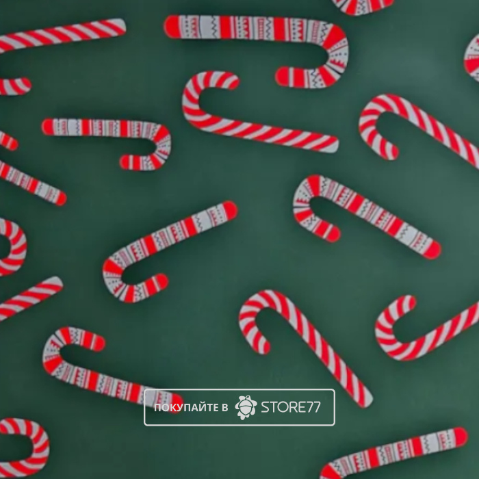 Подарочная упаковка "Трости новогодние"