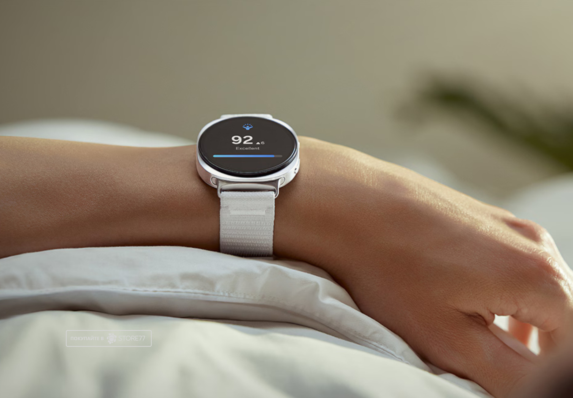 Ремешок Samsung Fabric для Galaxy Watch 9/8/8 Classic, размер M/L (Графитовый)