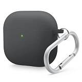 Чехол Elago для AirPods 4 Liquid Hybrid Hang case (Black)