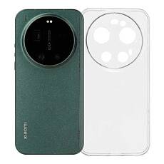 Чехол силиконовый для Xiaomi 17 Ultra (Прозрачный)