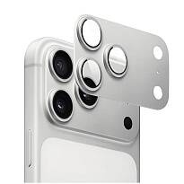 Защитное стекло Wiwu на блок камер для iPhone 17 Pro (Серебристое)