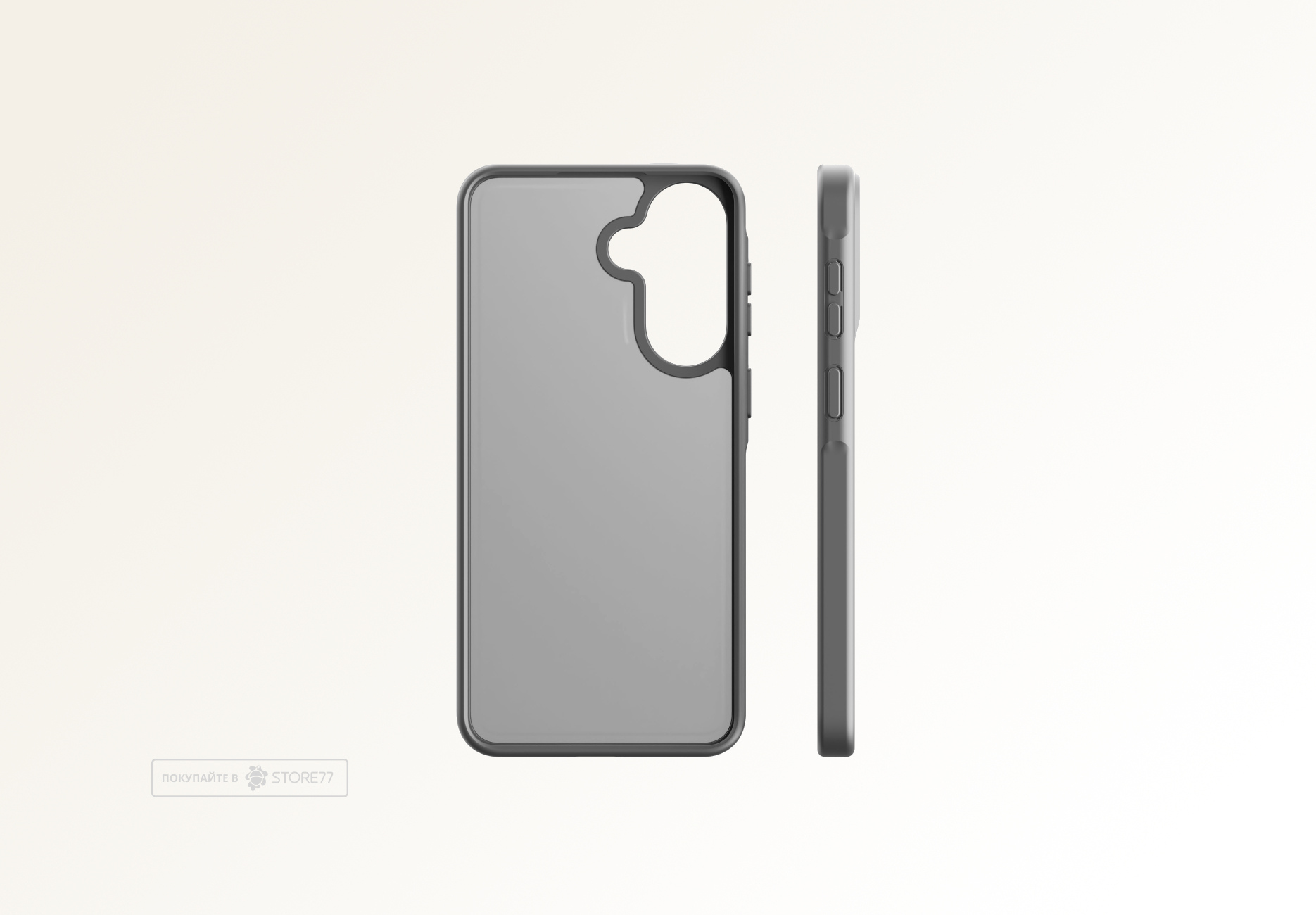 Чехол VLP Haze Case для Samsung Galaxy A37 (Черный)