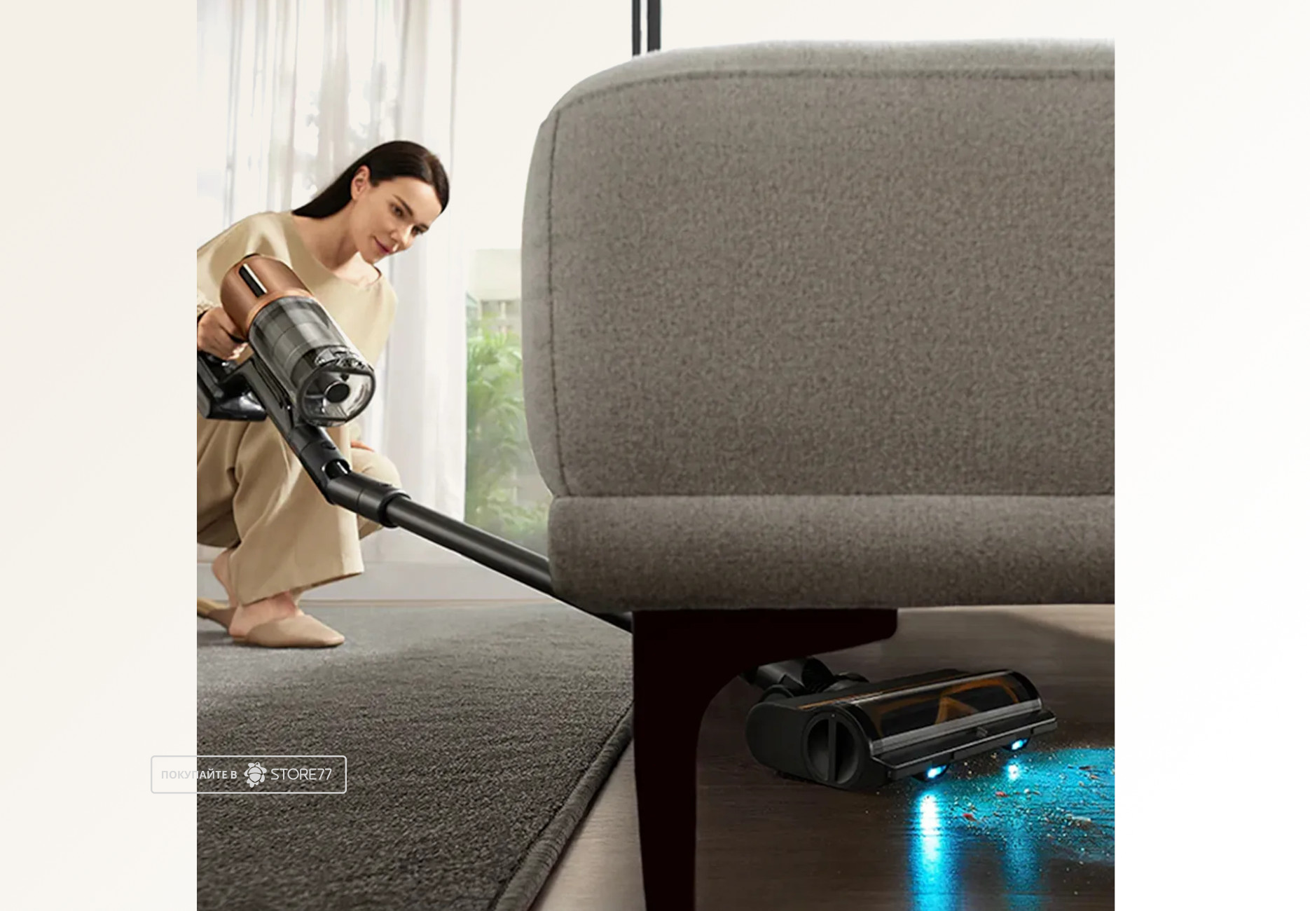 Беспроводной пылесос Dreame Z20 Сordless Stick Vacuum (Черный/Медный)