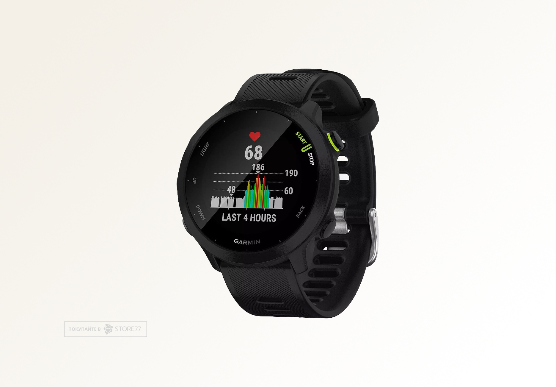 Умные часы Garmin FORERUNNER 55 42mm (Black)
