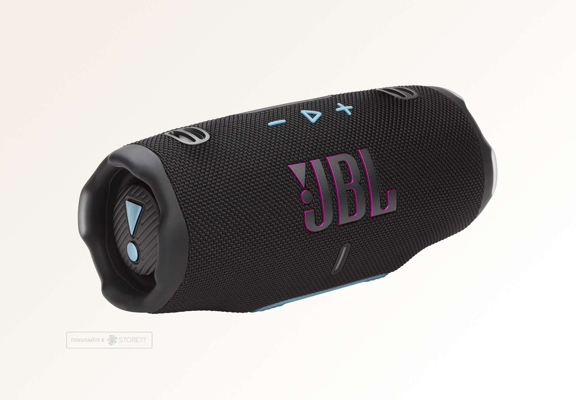 Портативная акустика JBL Charge 6 (Черная/Оранжевая)