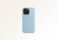 Чехол Protect для iPhone 15 Pro Silicon Case (Light Blue)