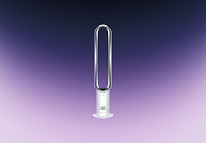 Напольный вентилятор Dyson AM07 (Белый/Серебристый) вилка EU