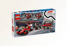 Конструктор LEGO City 60443 Пит-стоп F1 и команда болида Ferrari