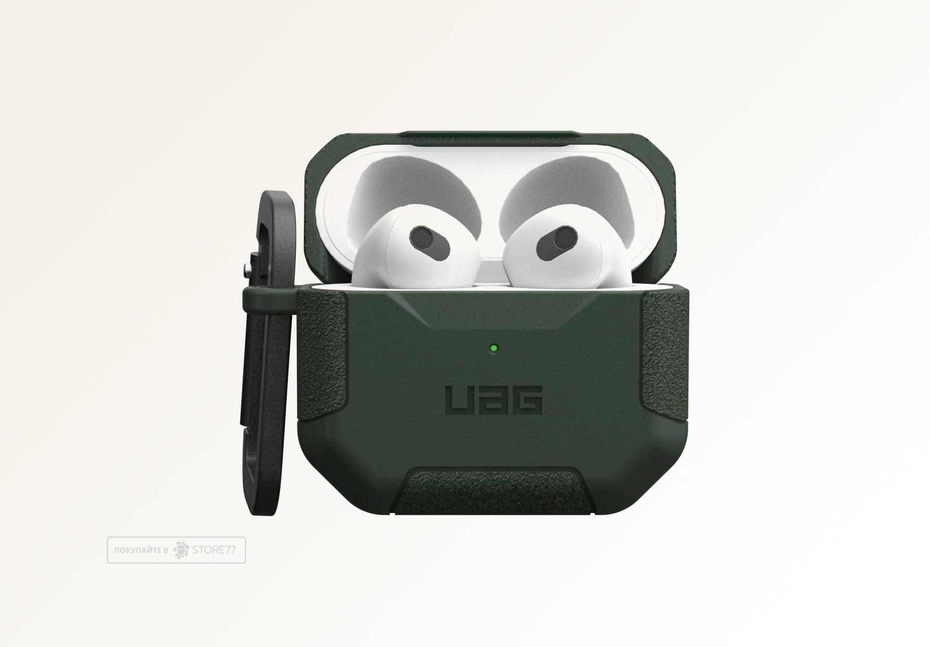 Чехол UAG Scout Case для AirPods 3 (Оливковый)