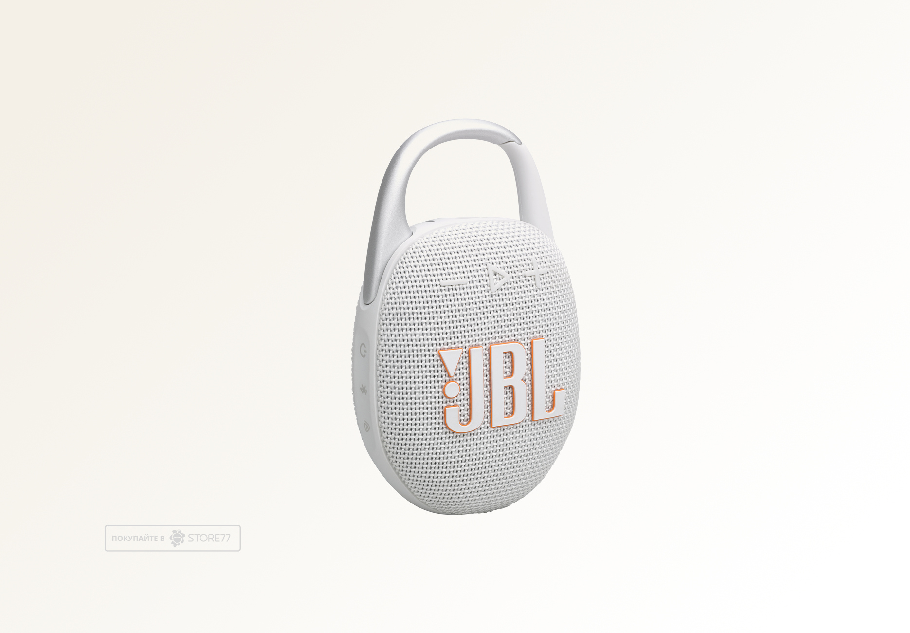 Портативная акустика JBL Clip 5 (Белая)