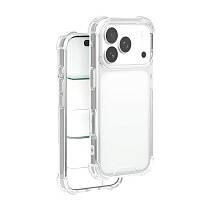 Чехол JUST USE Combo Protect для iPhone 17 Pro (Прозрачный)