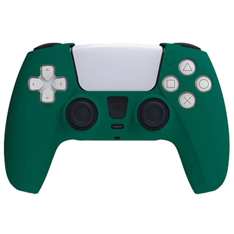 Силиконовый чехол DOBE для геймпада DualSense for PS5 (Зеленый)