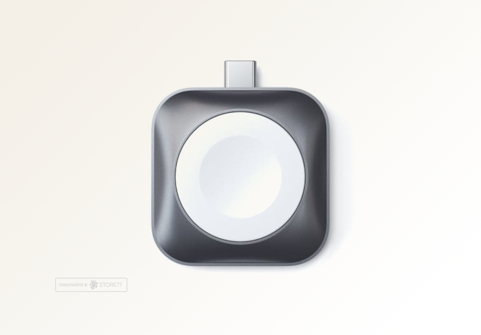Зарядное устройство Satechi для Apple Watch, интерфейс USB-C Magnetic Charging Dock (Черный)