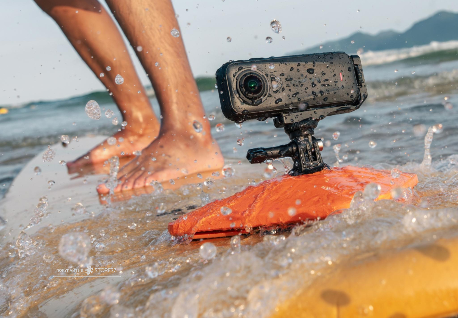 Экшн-камера Insta360 X4 Air, цвет: черный (Black)