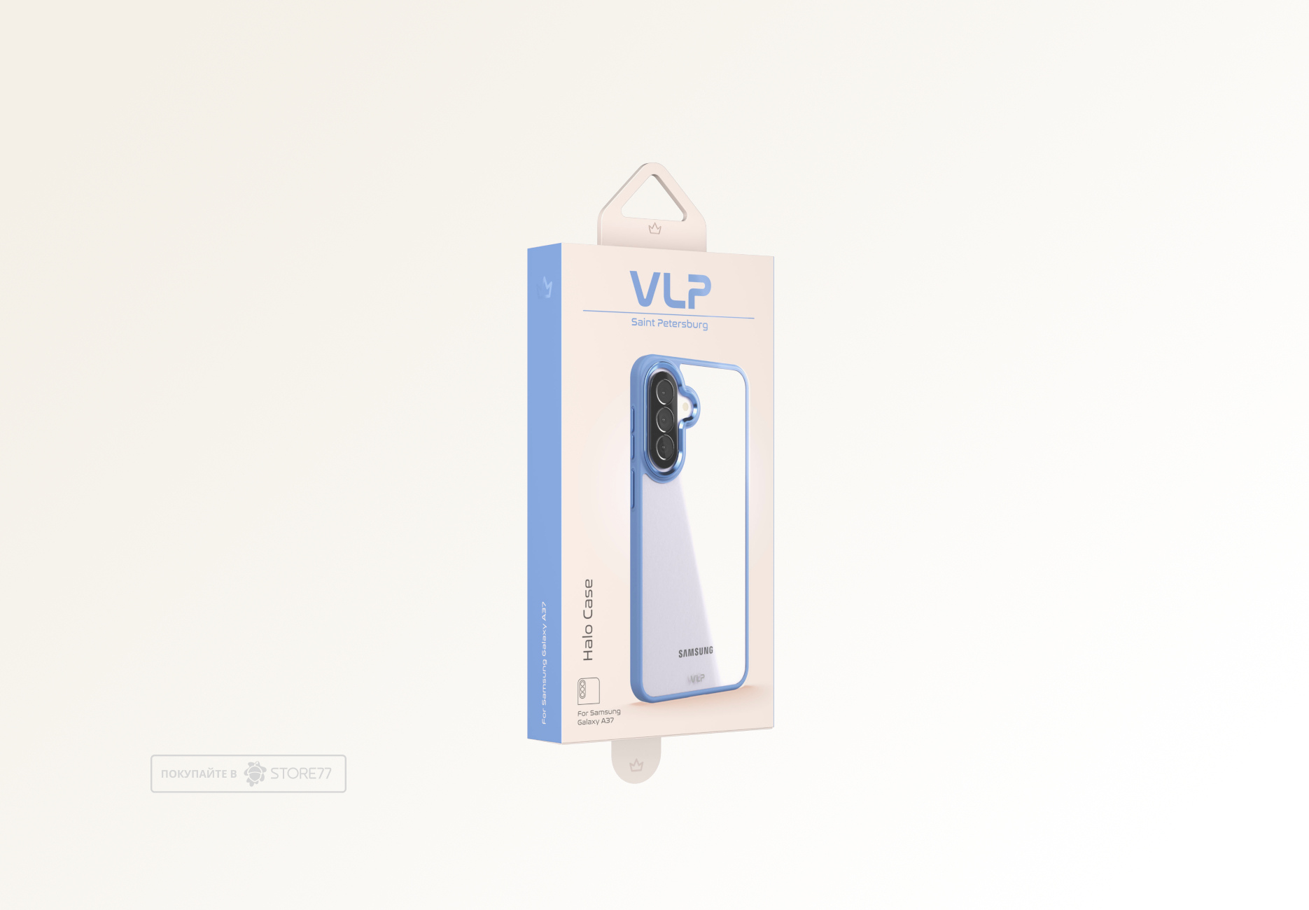 Чехол VLP Halo Case для Samsung Galaxy A37 (Лавандовый)