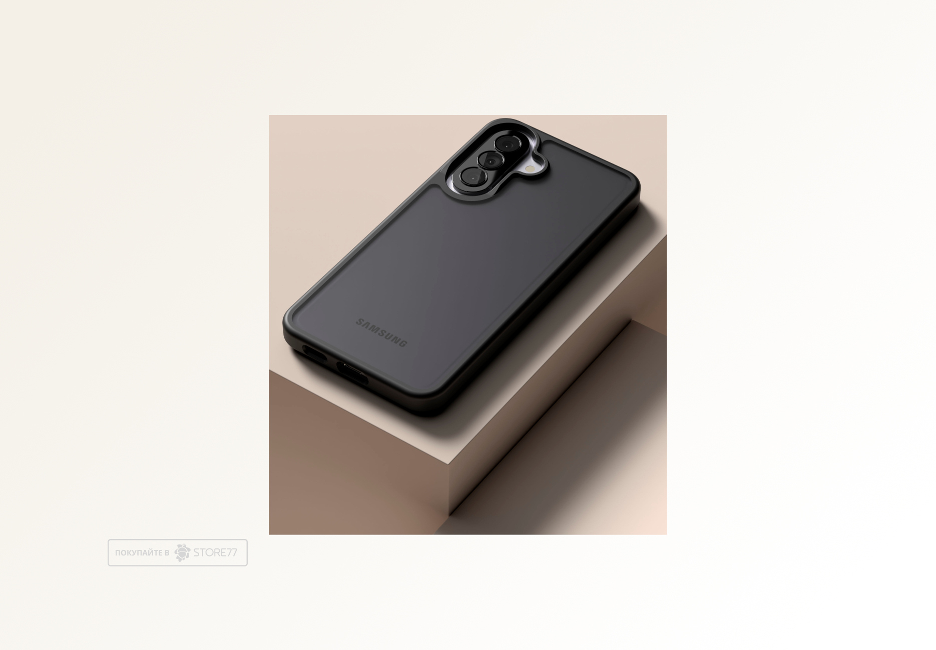 Чехол VLP Haze Case для Samsung Galaxy A37 (Черный)