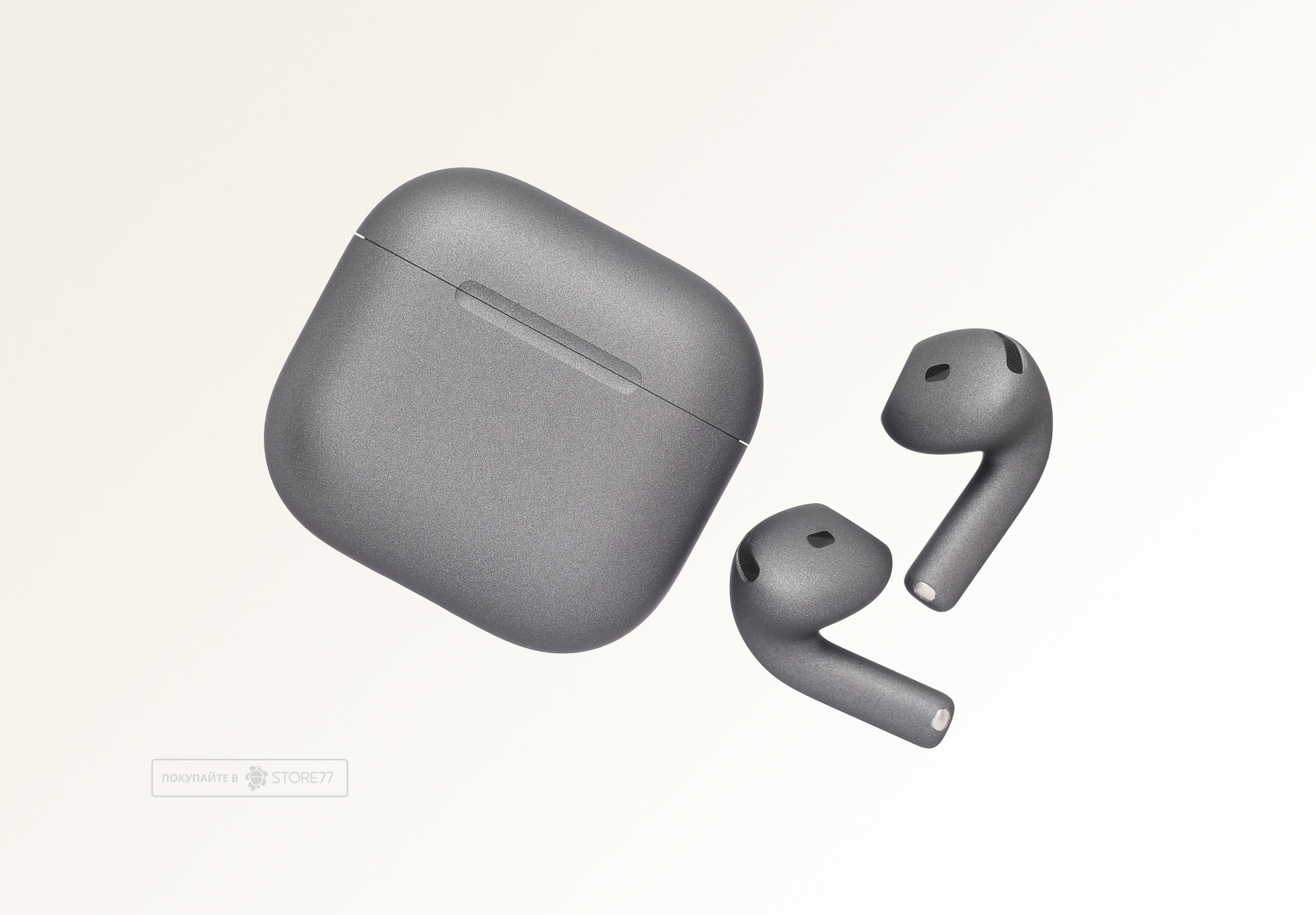 Беспроводные наушники Apple AirPods 5 беспроводная зарядка чехла (Графитовый)