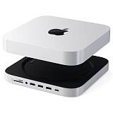 Док-станция Satechi Mac Mini/Studio SSD + NVME (Серебристая)
