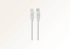 Кабель uBear Life USB-C - Lightning, 60 Вт, 1.2 м (Белый)