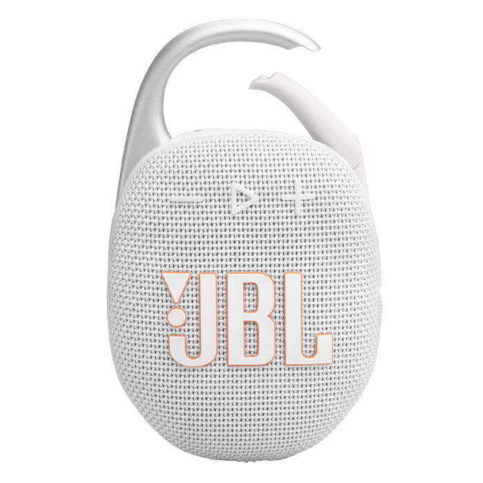 Портативная акустика JBL Clip 5 (Белая)