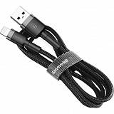 Кабель Baseus Kevlar USB-A - Lightning Cable 1.0m (Черный)