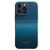 Чехол Pitaka Military-Grade для iPhone 16 Pro противоударный, цвет: восход Луны (Moonrise)